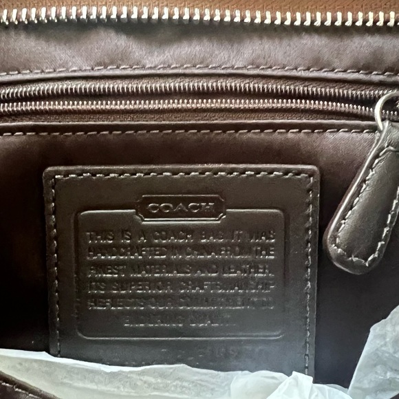 Coach HandBag new color brown - Picture 5 of 9
